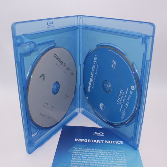 Saving Private Ryan (Blu-ray, 2-Disc Set) Sapphire Series with Slipcover - Picture 14 of 14